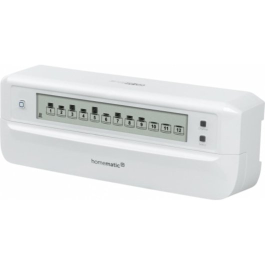 WLAN-Relais Homematic IP HMIP-FALMOT-C12 12 Kanäle 869,65 MHz Heizungssteuerung LCD