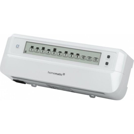 WLAN-Relais Homematic IP HMIP-FALMOT-C12 12 Kanäle 869,65 MHz Heizungssteuerung LCD