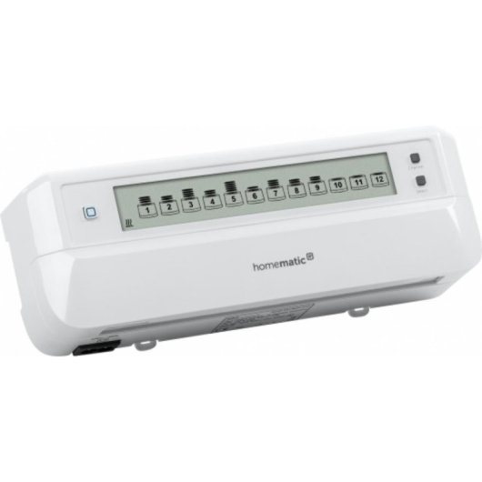 WLAN-Relais Homematic IP HMIP-FALMOT-C12 12 Kanäle 869,65 MHz Heizungssteuerung LCD