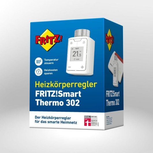 Termostato Inteligente Fritz Smart Thermo 302 Inalámbrico para Calefacción