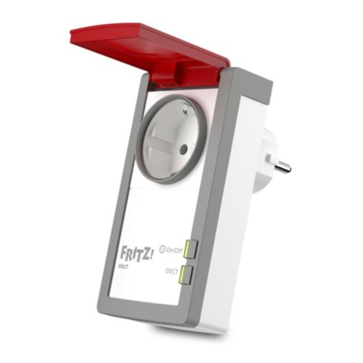 Prise intelligente Fritz DECT 210 DECT Commande vocale et Statistiques de consommation