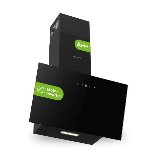 Campana extractora Aspes ACPD602AIN Canalizado/Recirculación 60cm cristal negro táctil