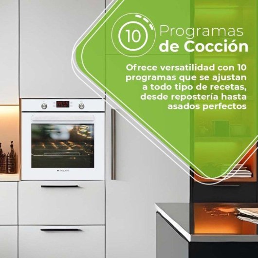 Horno Multifunción Aspes AHM10800DCCB 78L Hidrolítico con Temporizador y Pantalla Táctil