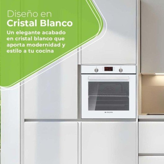 Horno Multifunción Aspes AHM10800DCCB 78L Hidrolítico con Temporizador y Pantalla Táctil