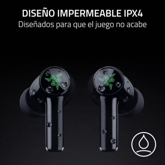 Razer Hammerhead V3 HyperSpeed kabellose Bluetooth-Kopfhörer mit Geräuschunterdrückung, schwarz