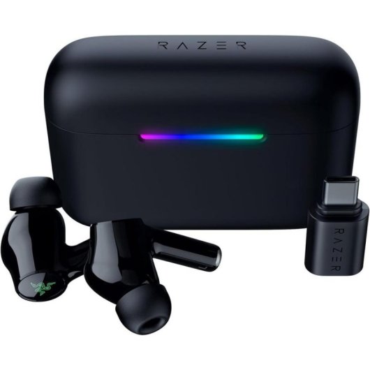 Razer Hammerhead V3 HyperSpeed kabellose Bluetooth-Kopfhörer mit Geräuschunterdrückung, schwarz