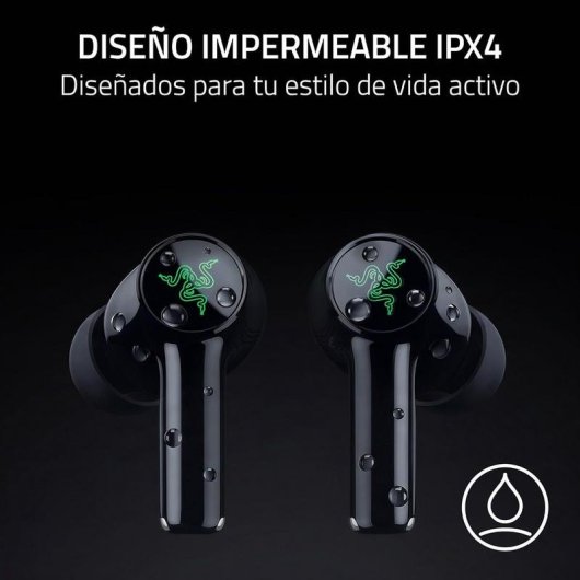 Kopfhörer Razer Hammerhead V3 X kabellos Bluetooth RF Gaming mit Geräuschunterdrückung Schwarz