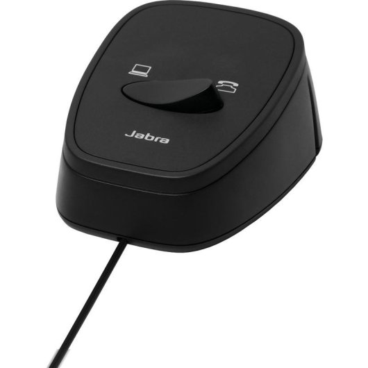 Comutador Jabra Link 180 Preto para Telefones e Softphones