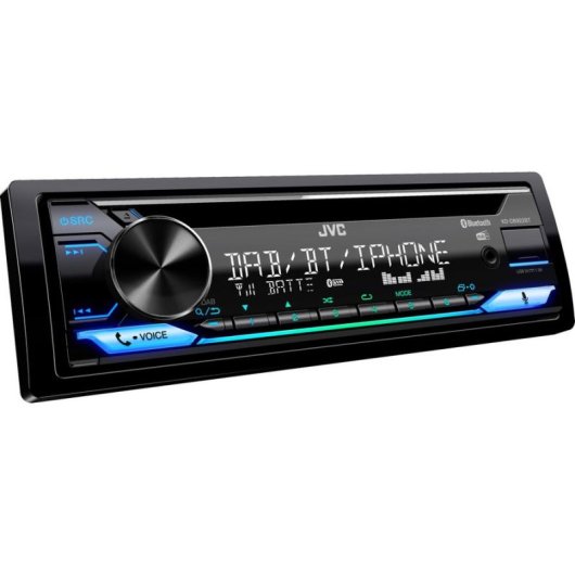 Receptor multimedia JVC KD-DB922BT 200W 7.1 canales Bluetooth