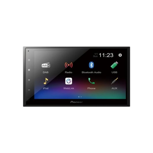 Ricevitore Multimediale Pioneer DMH-A340DAB Nero 2 DIN 200W Android iOS