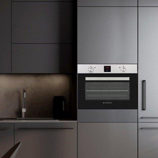 Horno Multifunción Aspes AHM9500DX 50L Manual Inox con Display LED y 9 Programas