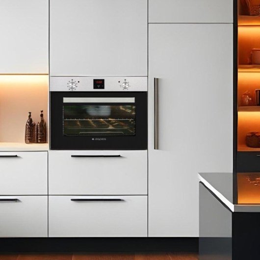 Horno Multifunción Aspes AHM9500DX 50L Manual Inox con Display LED y 9 Programas