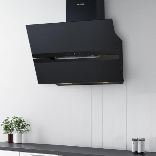 Campana extractora Hyundai HCDE60DCB00 Inverter Doble Tiro 60cm Booster