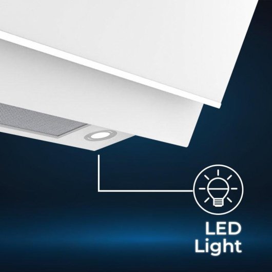 Campana extractora Hyundai HCPD900AB Doble tiro 90 cm con control táctil y Booster