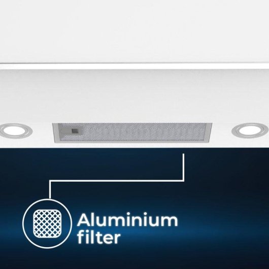 Campana extractora Hyundai HCPD900AB Doble tiro 90 cm con control táctil y Booster