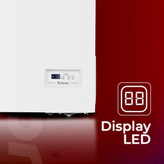 Congelador Horizontal Nilson NCH1001EDC 98L Clase E Dual Cooling