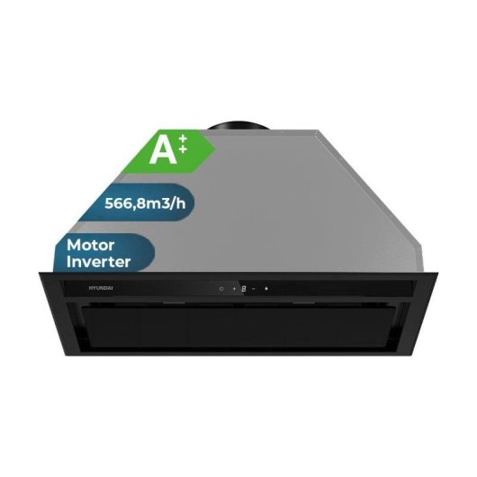 Campana extractora Hyundai HCIN60DI00 Integración Inverter 60cm con control táctil
