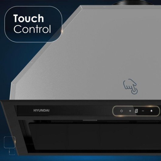 Campana extractora Hyundai HCIN60DI00 Integración Inverter 60cm con control táctil