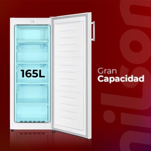 Congelador Vertical Nilson NCV145500E 165L Eficiencia E