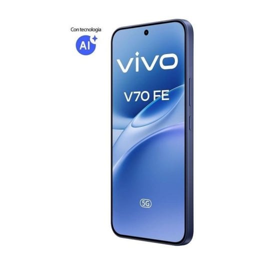 Vivo V70 FE 5G 8GB 512GB 6.83" Azul + Auriculares + Cargador 90W