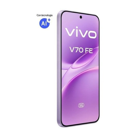 Vivo V70 FE 5G 8GB 512GB 6.83" Púrpura + Auriculares + Cargador 90W