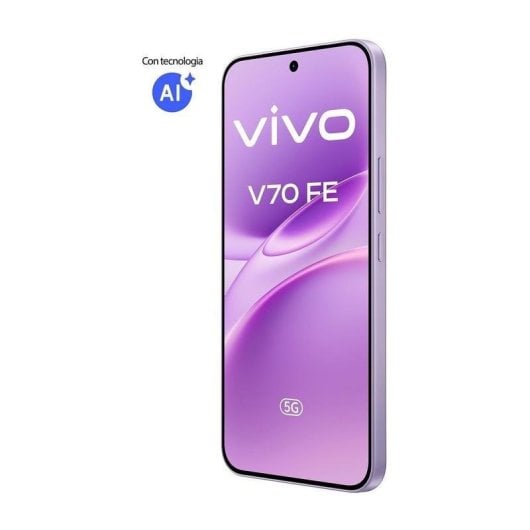 Vivo V70 FE 5G 8GB 512GB 6.83" Púrpura + Auriculares + Cargador 90W