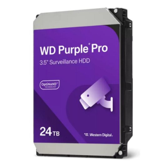 Disco Duro Western Digital Purple Pro WD241PURP 24 TB HDD 7200 RPM SATA 3.5"