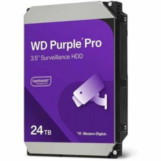 Disco Duro Western Digital Purple Pro WD241PURP 24 TB HDD 7200 RPM SATA 3.5"
