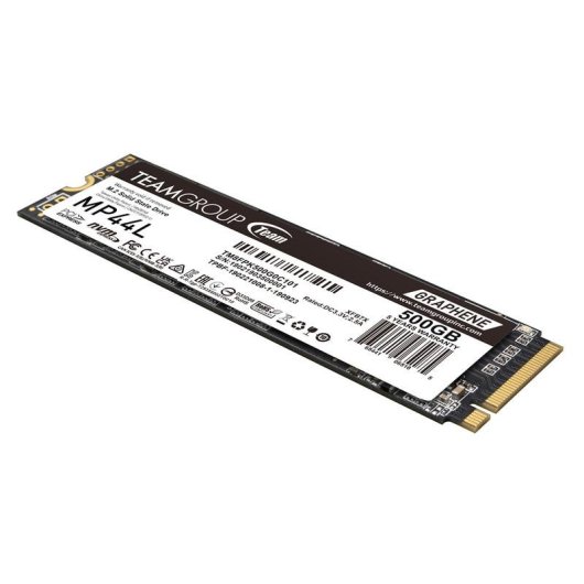 Disco Duro Team Group MP44L 500GB M.2 PCIe 4.0 NVMe 5000MB/s + Graphen-Kuhler