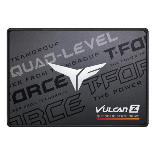 Disco Duro Team Group T-FORCE VULCAN Z 4TB SSD 2.5" 550MB/s SATA III QLC SLC Caching