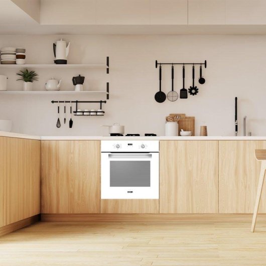 Forno Multifunções Svan SHM8700DCB Hidrolítico 70L 60cm Duplo Grill Branco