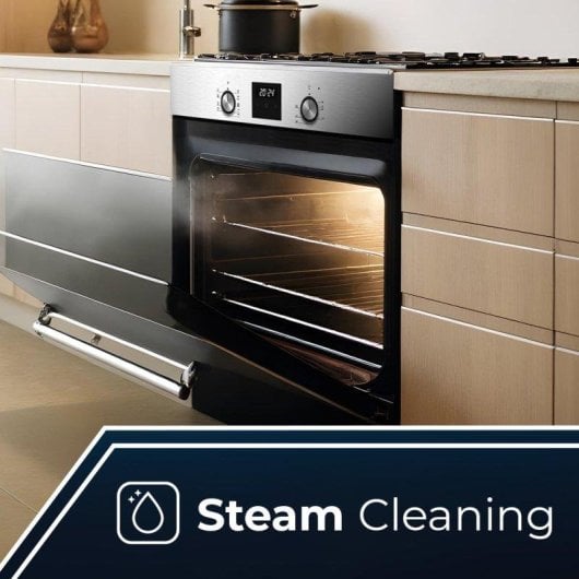 Horno Multifunción Hyundai HHM10800DX Hidrolítico 80L 60cm Turbo Inox