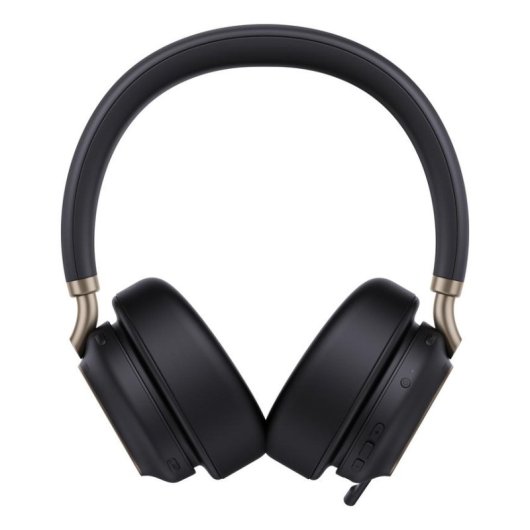 Auriculaires Yealink BH76 Plus sans fil Bluetooth avec Réduction de Bruit Hybride, Micro perche et Base de Charge Noirs