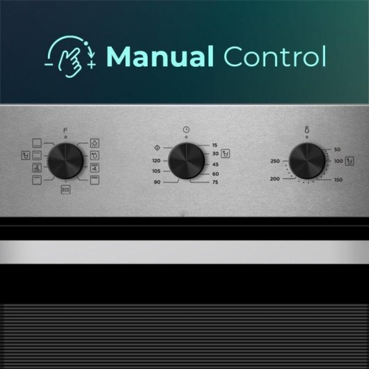 Horno Multifunción Svan SHM86500X Hidrolítico 65L 60cm Doble Grill Inox