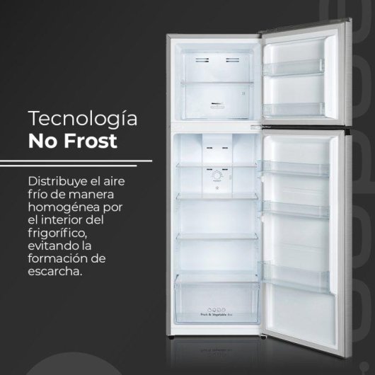 Frigorífico Due Porte Aspes AF1675501ENFX No Frost 167,6cm 251L E Inox