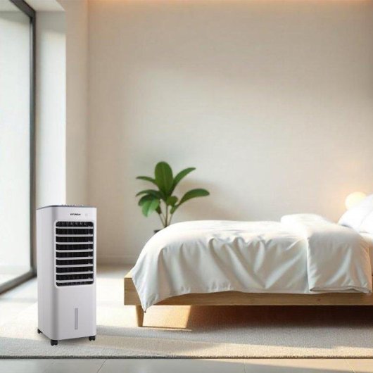 Ventilador Climatizador Hyundai HVC502800 28" 3 Velocidades Nebulizador Oscilación