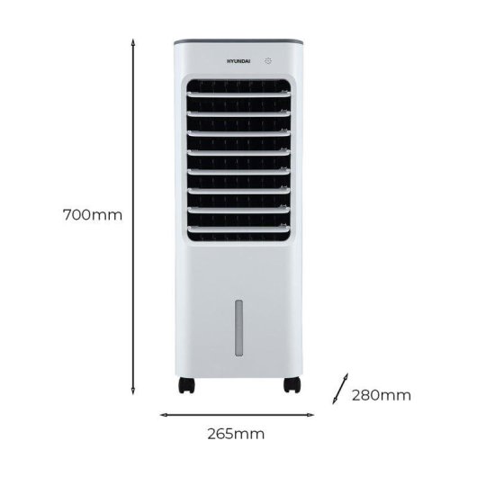 Ventilador Climatizador Hyundai HVC502800 28" 3 Velocidades Nebulizador Oscilación