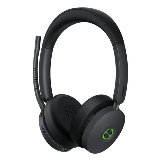 Auriculaires Yealink BH74 UC sans fil Bluetooth avec Réduction de Bruit, Microphone, USB-C/A, noir