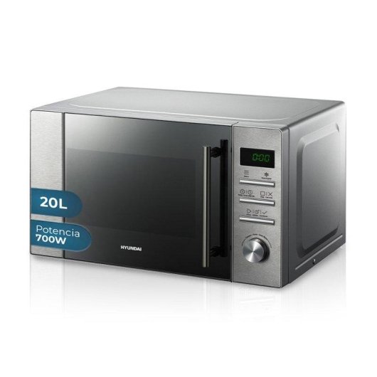 Microondas Hyundai HMW2700DX 20 Litros 700 W Inox Display LED Auto Cooking