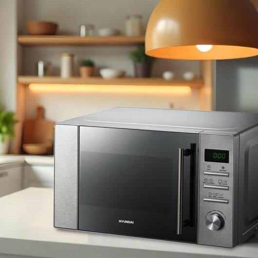 Microondas Hyundai HMW2700DX 20 Litros 700 W Inox Display LED Auto Cooking