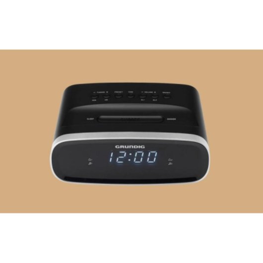 Radio Grundig GPR1230 FM 1 W LED Schwarz Doppelalarm