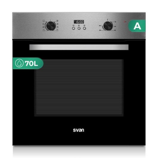 Forno Multifunções Svan SHM8700DPX Manual 70L 60cm 8 Programas Inox LED