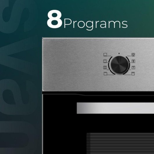 Forno Multifunções Svan SHM8700DPX Manual 70L 60cm 8 Programas Inox LED