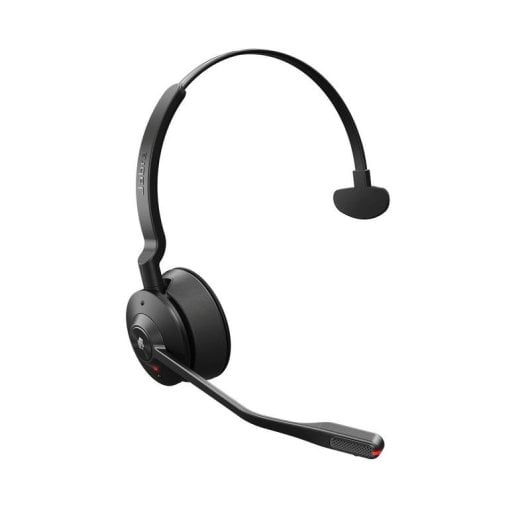 Auriculares Jabra Engage 55 inalámbricos DECT para oficina con micrófono y cancelación de ruido, negro y titanio