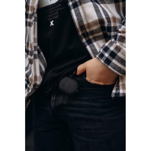 Kopfhörer Canyon TWS-6 kabellos Bluetooth 5.3 für Anrufe, Musik, Sport, schwarz