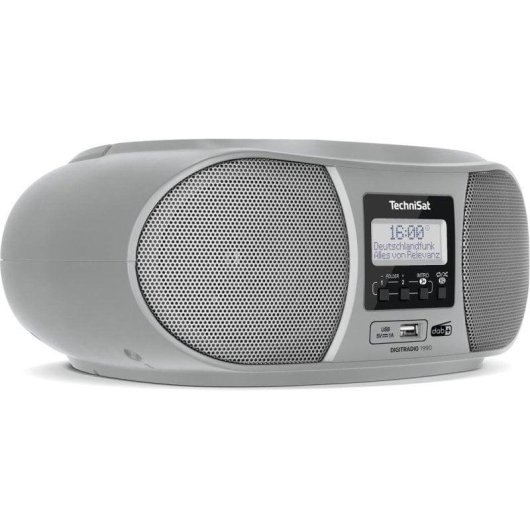 Radio CD Technisat DigitRadio 1990 3W RMS Bluetooth USB MP3 Zilver