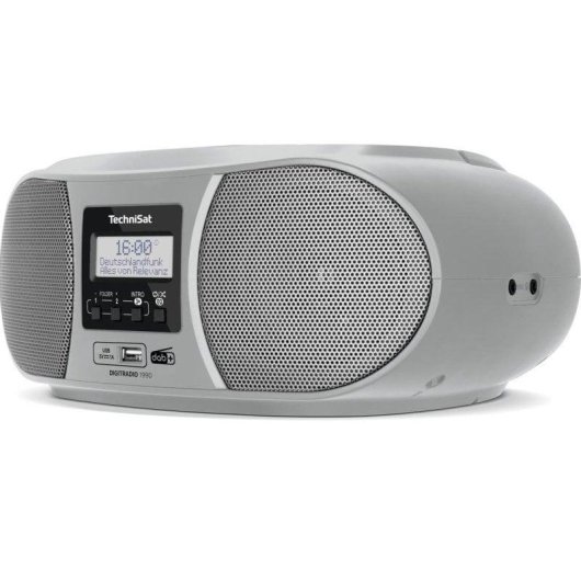 Radio CD Technisat DigitRadio 1990 3W RMS Bluetooth USB MP3 Zilver