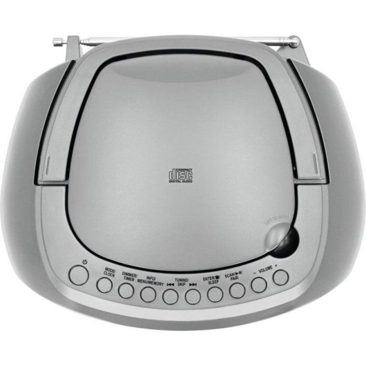 Radio CD Technisat DigitRadio 1990 3W RMS Bluetooth USB MP3 Zilver