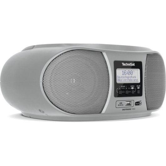 Radio CD Technisat DigitRadio 1990 3W RMS Bluetooth USB MP3 Zilver