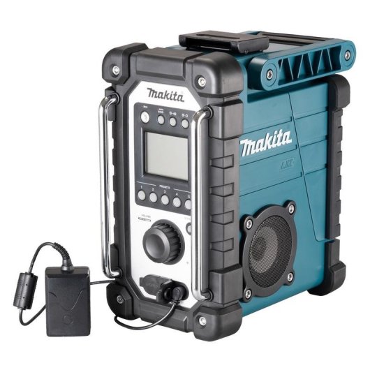 Radio Makita DMR116 Digital AM FM 37h Laufzeit IP64 Turquoise